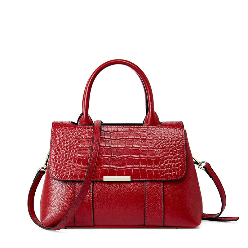 Summer Popular All Match Large Capacity Animal Print Leather Handbags