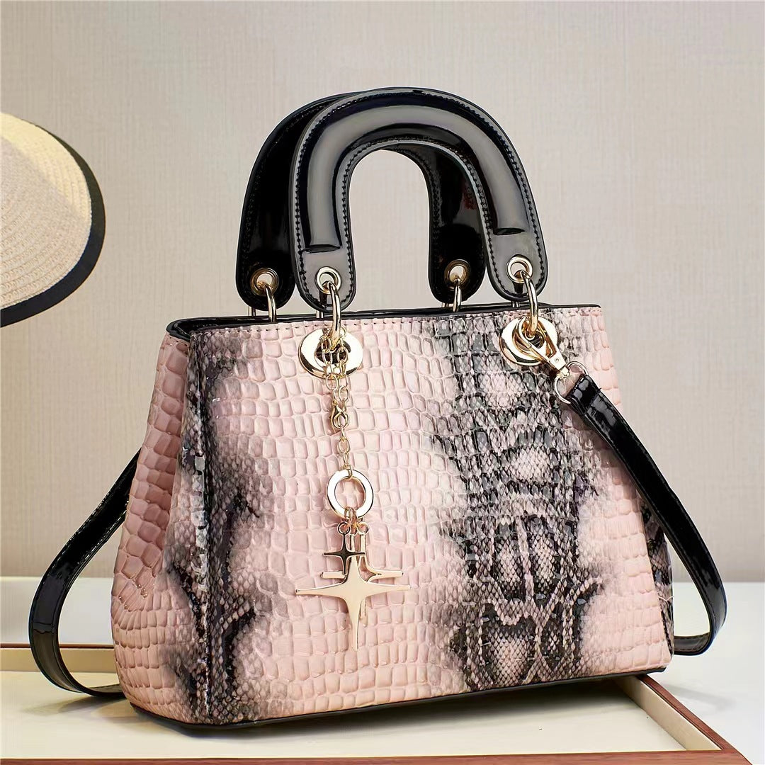 Women's Fashion Portable Messenger Bag Animal Pattern Print