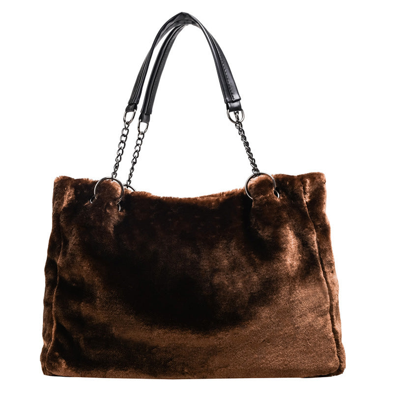 Plush Handbag Europe And America