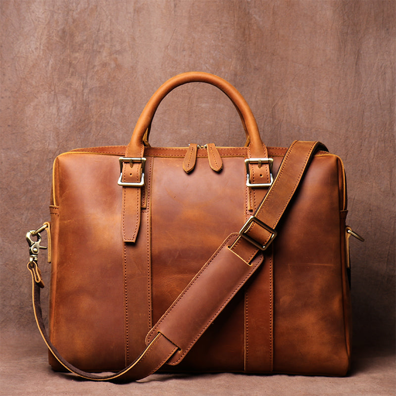 Men Leather Briefcase