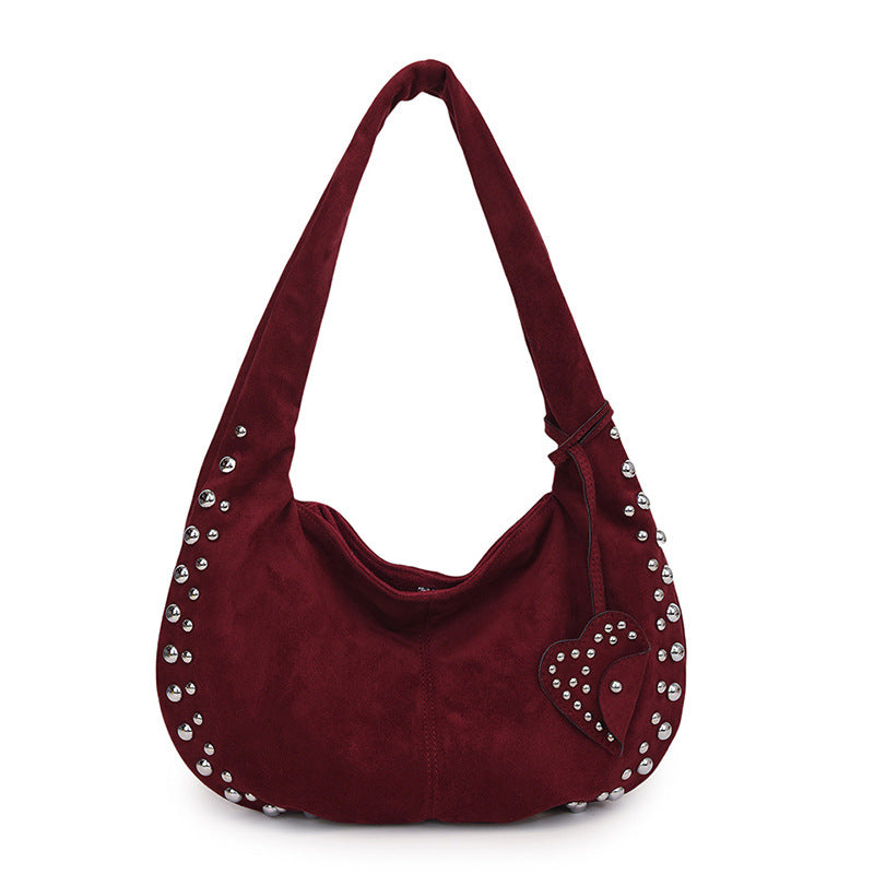 Casual Crescent Hobo Handbag for Women