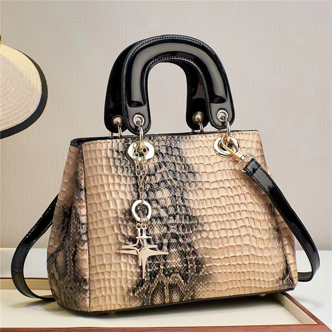Women's Fashion Portable Messenger Bag Animal Pattern Print
