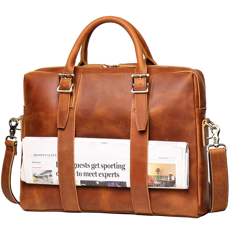 Men Leather Briefcase