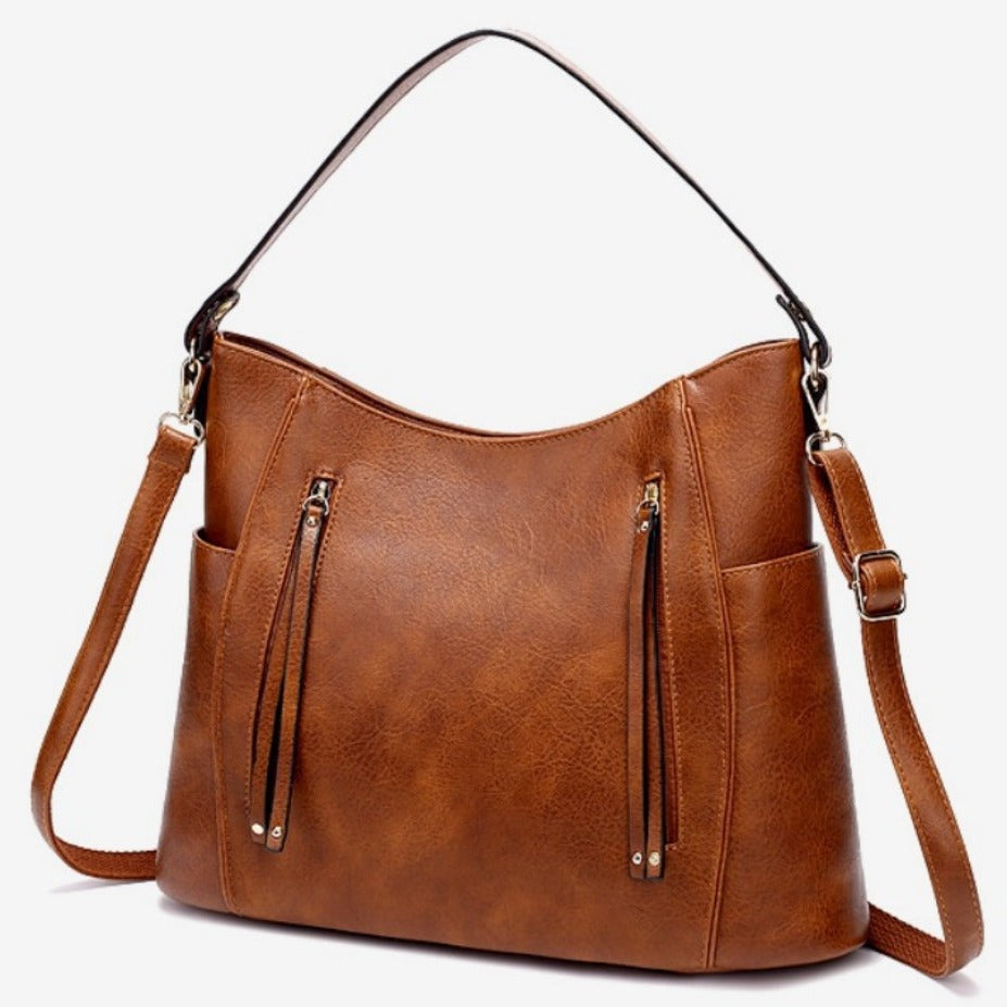 Luxury Women Slouch Women Vintage Large Capacity Handbag