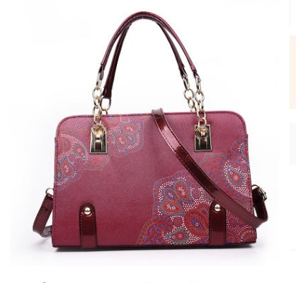 New Style Flower Print Shoulder Bag Trend