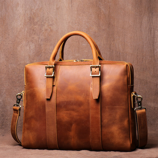 Men Leather Briefcase