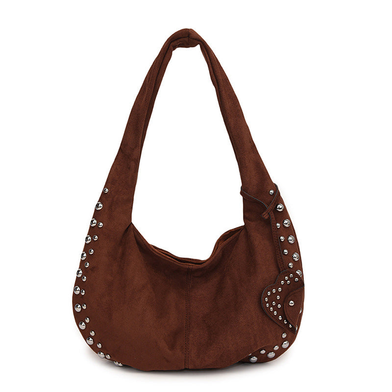 Casual Crescent Hobo Handbag for Women
