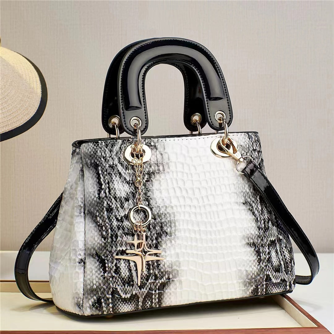 Women's Fashion Portable Messenger Bag Animal Pattern Print