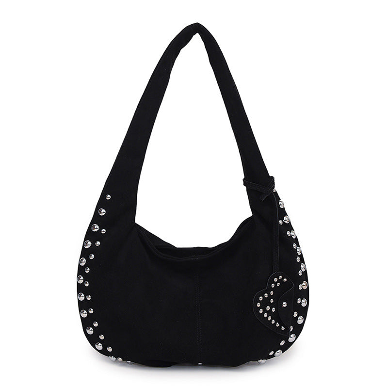 Casual Crescent Hobo Handbag for Women