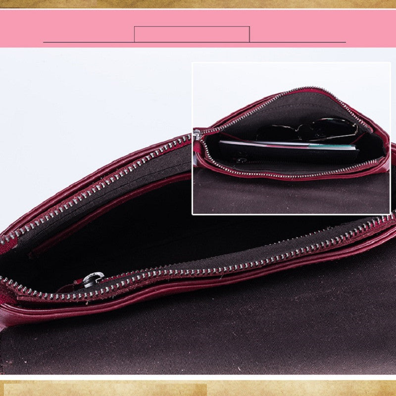 Tanned Fringe Leather Handbag