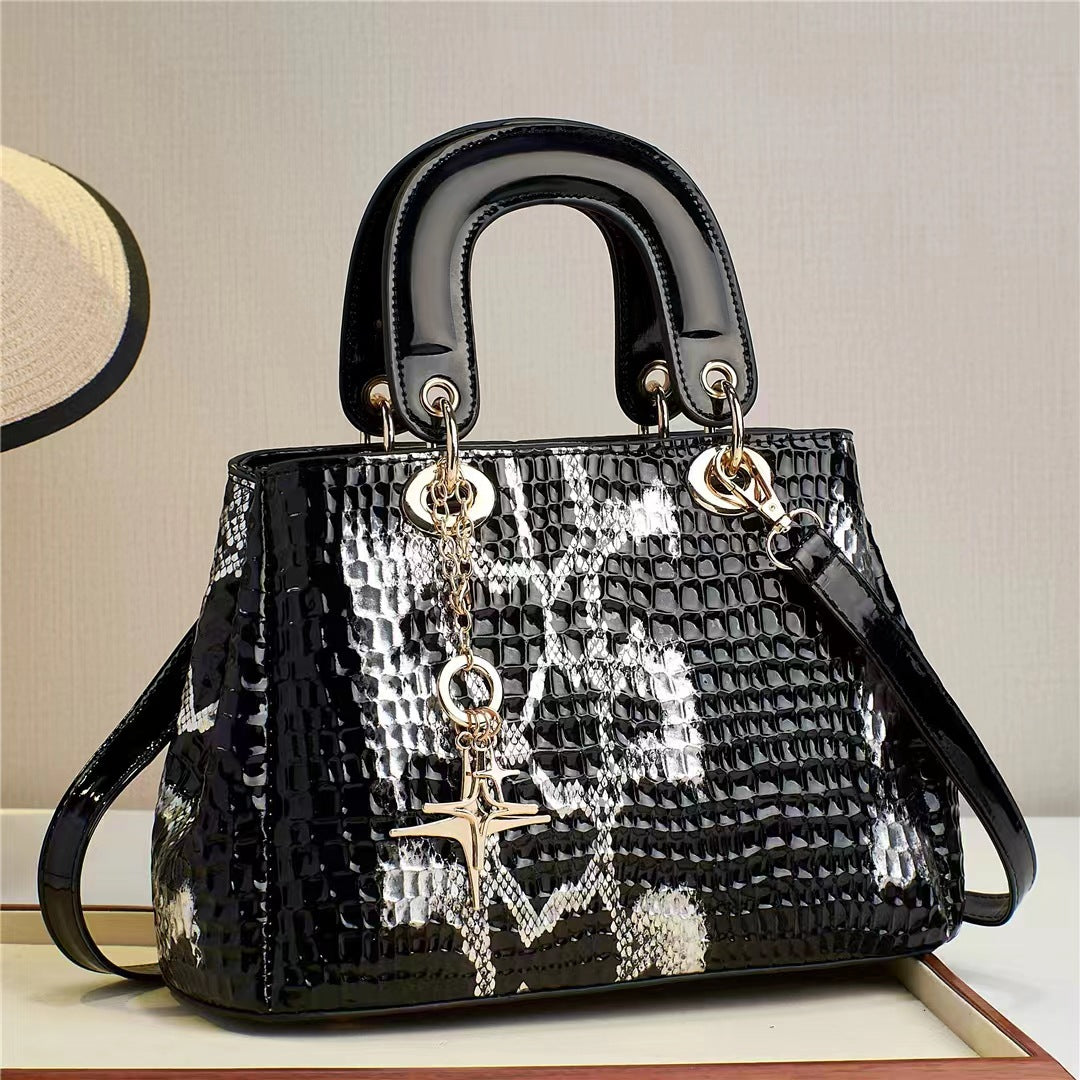 Women's Fashion Portable Messenger Bag Animal Pattern Print