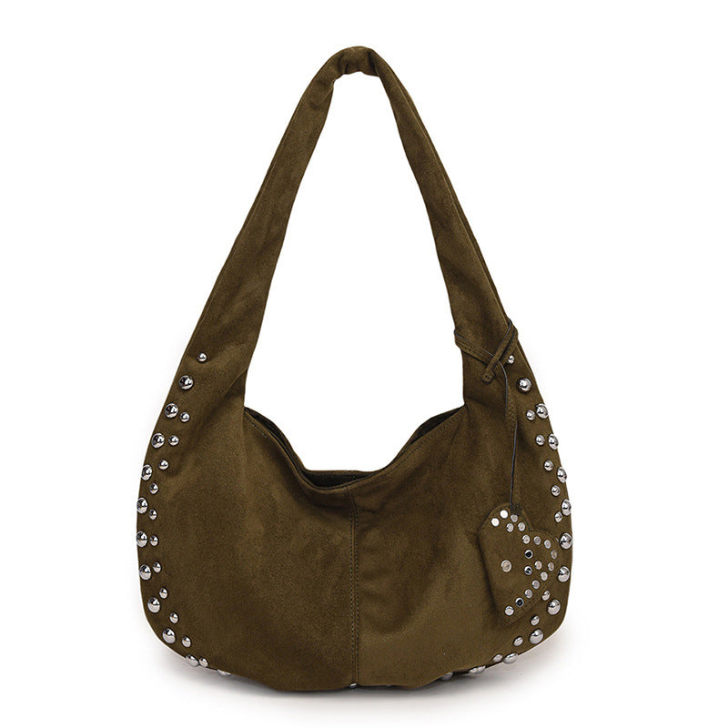 Casual Crescent Hobo Handbag for Women