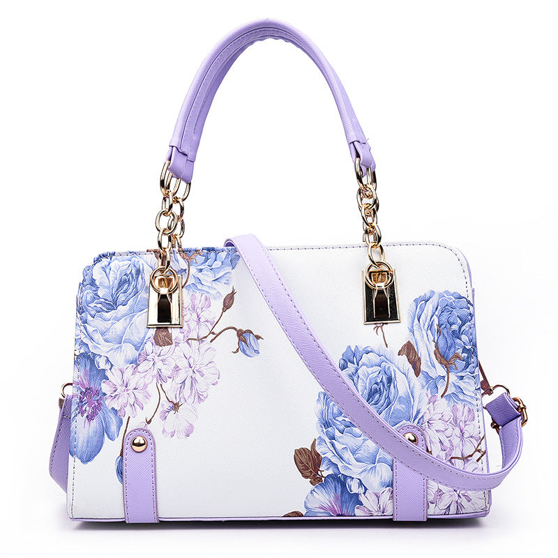 New Style Flower Print Shoulder Bag Trend