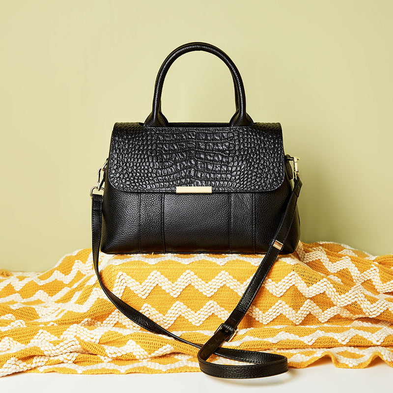 Summer Popular All Match Large Capacity Animal Print Leather Handbags
